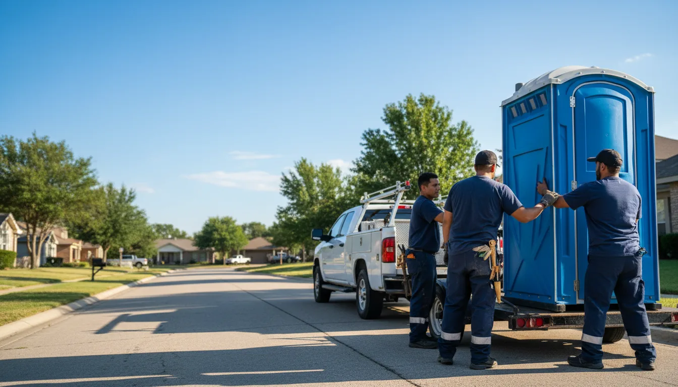 Portable Toilet Rental in Stuart, IA near me